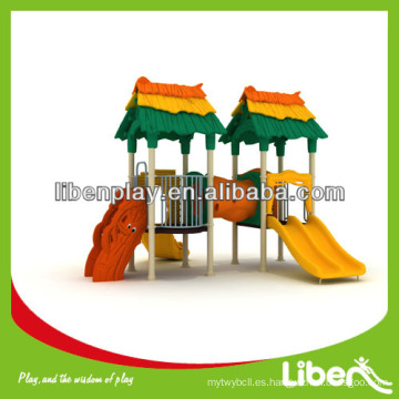 Kids Modular Slides, parque de juegos infantiles, estructura de juego al aire libre para juegos de jardines LE.LL.005